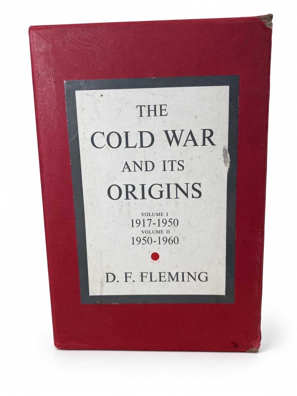 D.F. Fleming Cold War and Its Origins 2 Vol Set Doubleday 1961